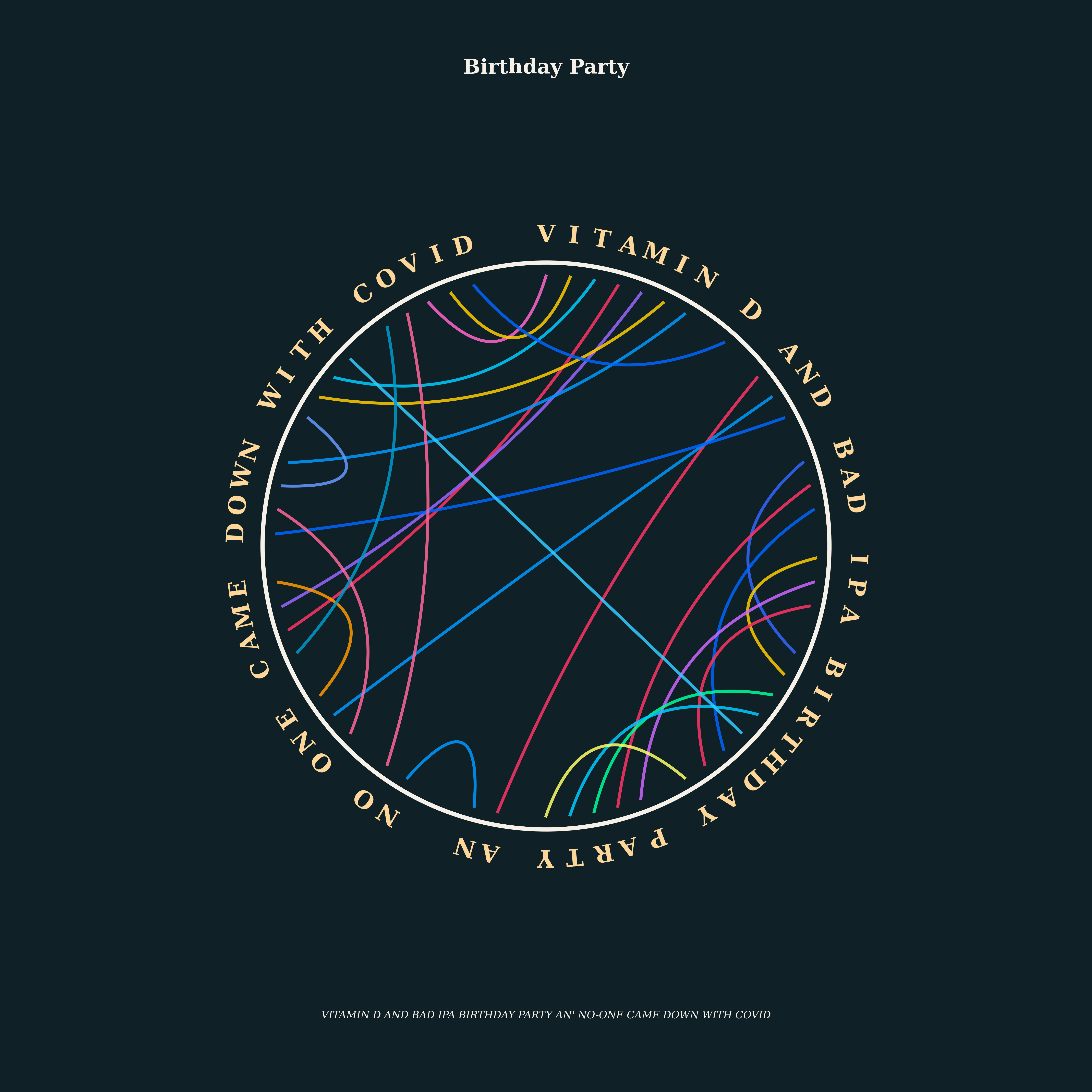 Birthday Party Dream Catcher